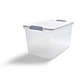 Keter 61.5 Qt. Latch Lid Storage Tote, Clear (TR54513)~#|#~s1145543_sc7