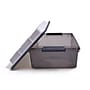 Keter 38.9 Qt. Latch Lid Storage Tote, Smoke (TR54517)~#|#~s1145559_sc7