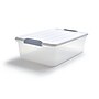 Keter 31.7 Qt. Latch Lid Storage Tote, Clear (TR54512)~#|#~s1145562_sc7