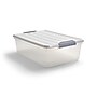 Keter 31.7 Qt. Latch Lid Storage Tote, Clear (TR54512)~#|#~s1145565_sc7