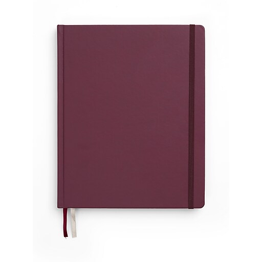 Shop Staples for TRU RED™ Large Hard Cover Ruled Journal, Purple (TR55730)