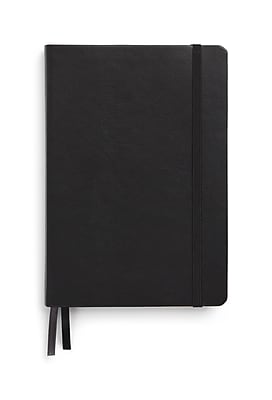 TRU RED™ Medium Flexible Cover Graph Journal, Black (TR54778) | Staples