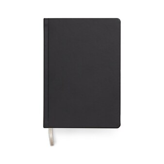 TRU RED™ Medium Hard Cover Ruled Journal, 5 1/2" x 8", Black (TR54769)