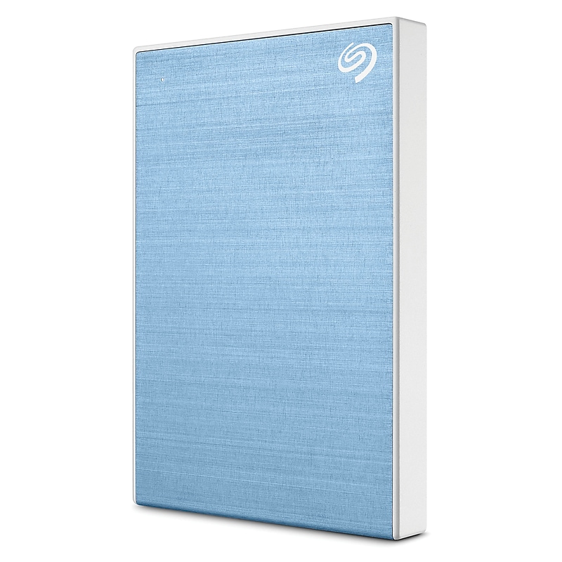 Seagate One Touch 1TB External Hard Drive Slim Portable HDD USB 3.0 / USB 2.0, Blue (STKB1000402) image 1