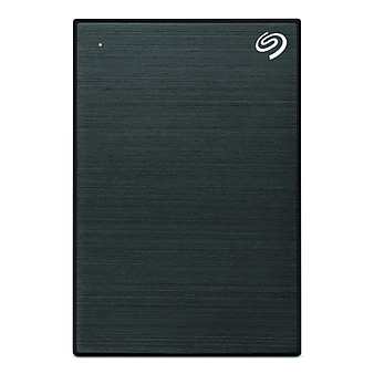 Seagate One Touch 1TB External Hard Drive Slim Portable HDD USB 3.0 / USB 2.0, Black (STKB1000400)