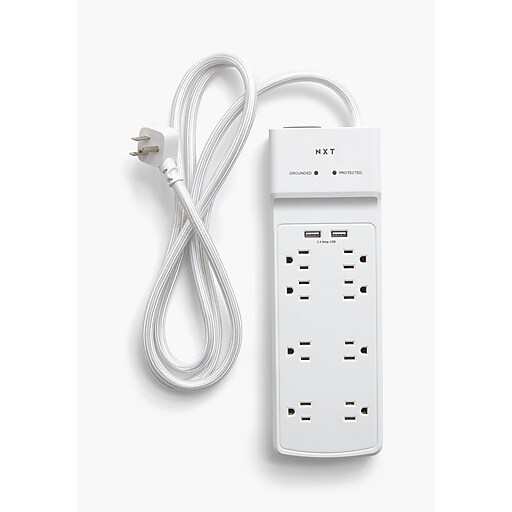 Staples Surge Protector 8Outlet 2100J 6ft 53148 at Staples