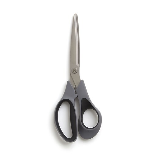 TRU RED™ 8" Titanium Coated Scissors, Straight Handle (TR55025) Staples