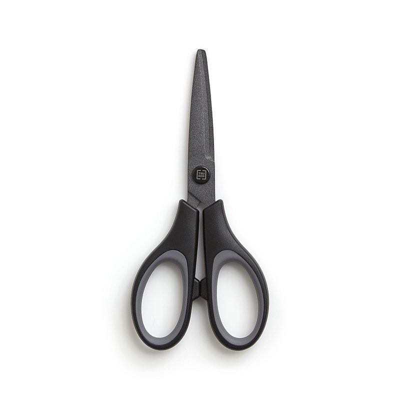 TRU RED™ 5" Non-Stick Titanium Coated Scissors, Straight Handle (TR55021) image 1