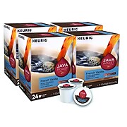 Java Roast French Vanilla Coffee, Keurig® K-Cup® Pods, Light Roast, 96/Carton (55237CT)