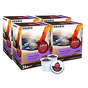 Java Roast Italian Roast Coffee, Keurig® K-Cup® Pods, Dark Roast, 96/Carton (55238CT)