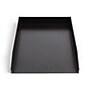 TRU RED™ Front Load Stackable Plastic Letter Tray, Black, 2/Pack (TR55253)~#|#~s1146668_sc7