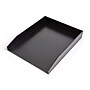 TRU RED™ Front Load Stackable Plastic Letter Tray, Black, 2/Pack (TR55253)~#|#~s1146669_sc7
