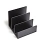 TRU RED™ 3-Compartment Plastic Letter Sorter, Black (TR54656)~#|#~s1146676_sc7