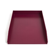TRU RED™ Front Load Stackable Plastic Letter Tray, Purple (TR55257)