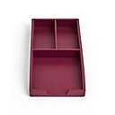 TRU RED™  Stackable Plastic Accessory Tray, Purple