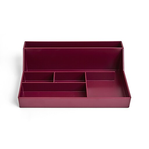 Shop Staples For Tru Red 6 Compartment Plastic Desktop Organizer