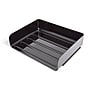 TRU RED Side Load Stackable Plastic Letter Tray, Black, 6/Pack (TR54305)~#|#~s1146736_sc7