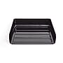 TRU RED Side Load Stackable Plastic Letter Tray, Black (TR54302)~#|#~s1146737_sc7