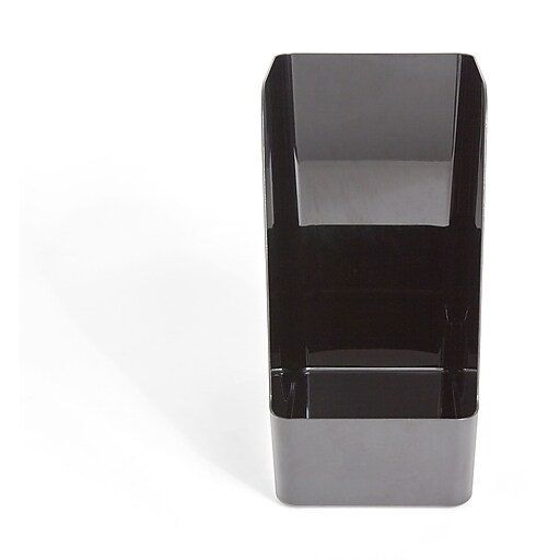 TRU RED™ Jumbo Plastic Magazine File, Black (TR55339) Staples