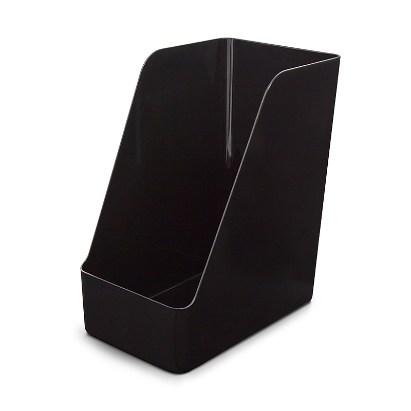 TRU RED Jumbo Magazine File, Black (TR54299) image 1