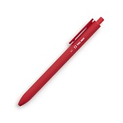 TRU RED™ Retractable Quick Dry Gel Pens, Medium Point, 0.7mm, Red, 5/Pack (TR54496)