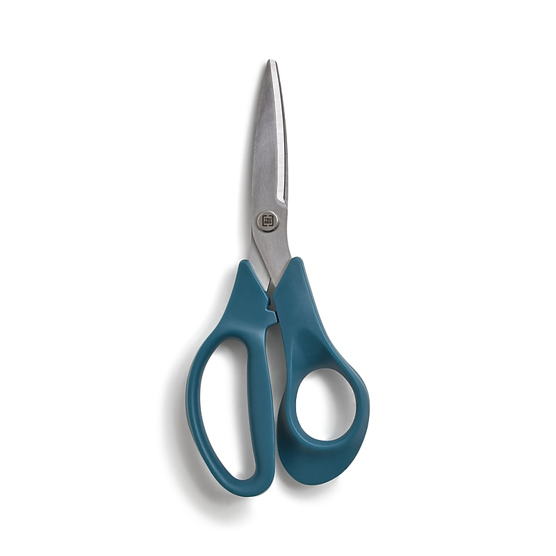 TRU RED™ Ergonomic 7" Stainless Steel Scissors, Straight Handle, Assorted Colors (TR55035) image 1