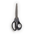 TRU RED™ 8" Titanium Coated Scissors, Straight Handle, 2/Pack (TR55023)