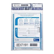 25 TAMPER EVIDENT NOTE BAGS 210 X 100 X 25 FLAP 