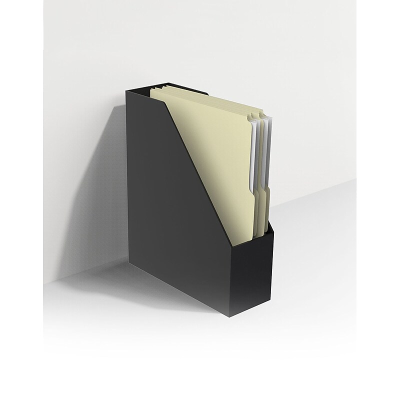 TRU RED Magazine File, Black (TR54651) image 1