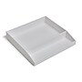 TRU RED™ 2-Compartment Stackable Plastic Accessory Tray, White (TR55249)~#|#~s1147916_sc7