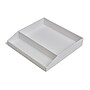 TRU RED™ 2-Compartment Stackable Plastic Accessory Tray, White (TR55249)~#|#~s1147919_sc7