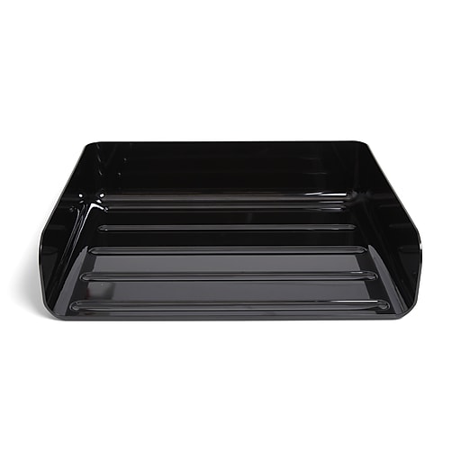 Teacher Created Resources TCR20434 Plastic Letter Tray Black - Large