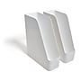 TRU RED™ Plastic Magazine File, White, 2/Pack (TR55338)~#|#~s1147968_sc7