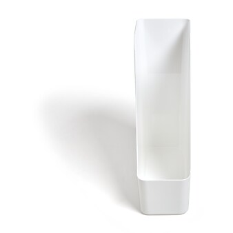 TRU RED™ Plastic Magazine File, White, 2/Pack (TR55338)