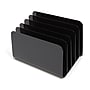TRU RED™ 5-Compartment Plastic Incline Sorter, Black (TR54284)~#|#~s1147972_sc7