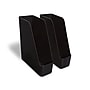 TRU RED™ Plastic Magazine File, Black, 2/Pack (TR55337)~#|#~s1148045_sc7