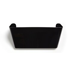 TRU RED™ 3-Pocket Plastic Letter Wall File, Black (TR55344) | Staples