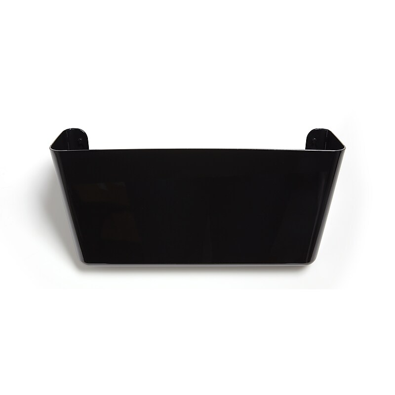 TRU RED™ Plastic Letter Wall File, Black (TR55341) image 1