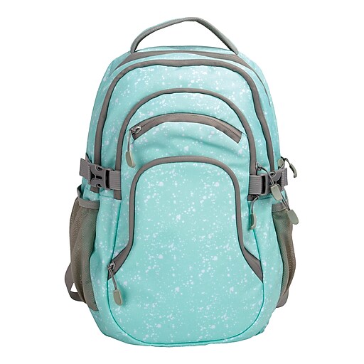 Pembroke 18" Backpack, Mint & Grey (54946) at Staples