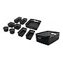 Advantus 10-Piece Desk Organizer Set, Polypropolyne, Black (38398)~#|#~s1148451_sc7
