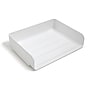 TRU RED™ Side Load Stackable Plastic Letter Tray, White, 6/Pack (TR55330)~#|#~s1149306_sc7