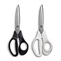 TRU RED™ 8" Stainless Steel Scissors, Straight Handle, 2/Pack (TR55030)~#|#~s1150600_sc7