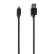 NXT Technologies™ 4 Ft. Braided USB-A to Micro-USB Cable, Black (NX54334)