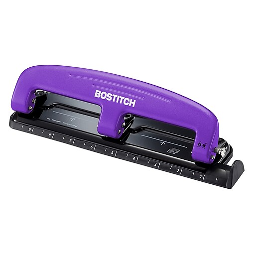 Shop Staples for Bostitch EZ Squeeze™ ThreeHole Punch, 12Sheet