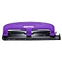 Bostitch EZ Squeeze™ Three-Hole Punch, 12-Sheet, Purple/Black~#|#~s1153366_sc7