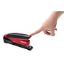 Bostitch PaperPro Reduced-Effort Desktop Stapler, 20-Sheet Capacity, Staples Included, Red/Black (1124)~#|#~s1153385_sc7