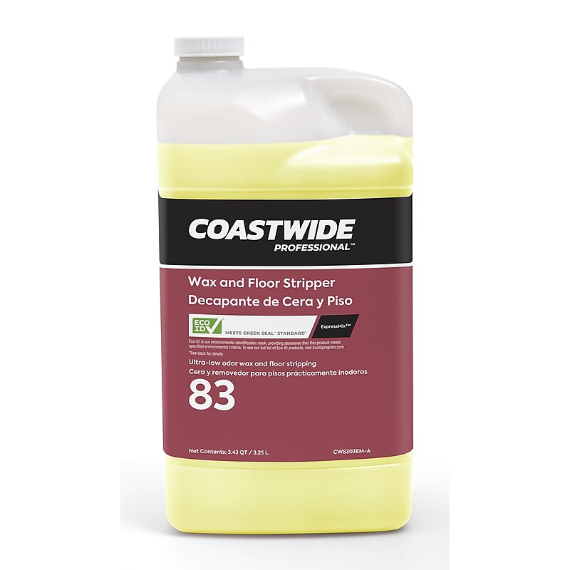 Coastwide Professional™ Floor Stripper Wax and Finish Remover 83 Concentrate for ExpressMix, 3.25L, 2/Case image 1
