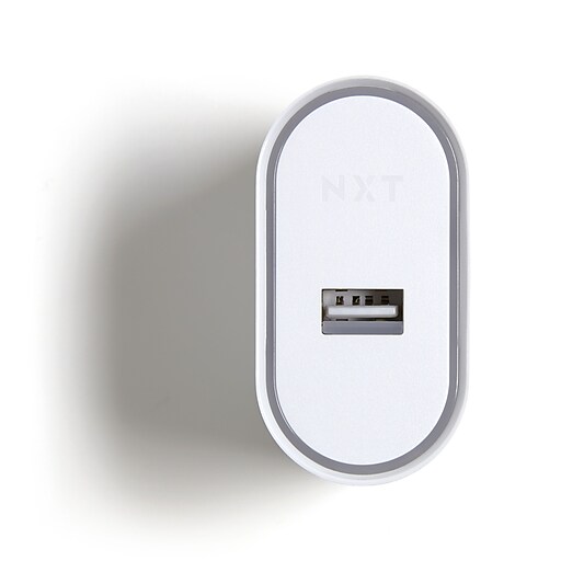 NXT Technologies™ Universal 1 USB Port Phone Charger, White (NX54347