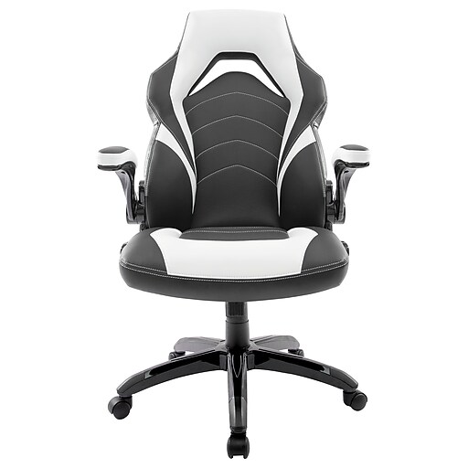 Shop Staples For Staples Gaming Chair Black And White 55172