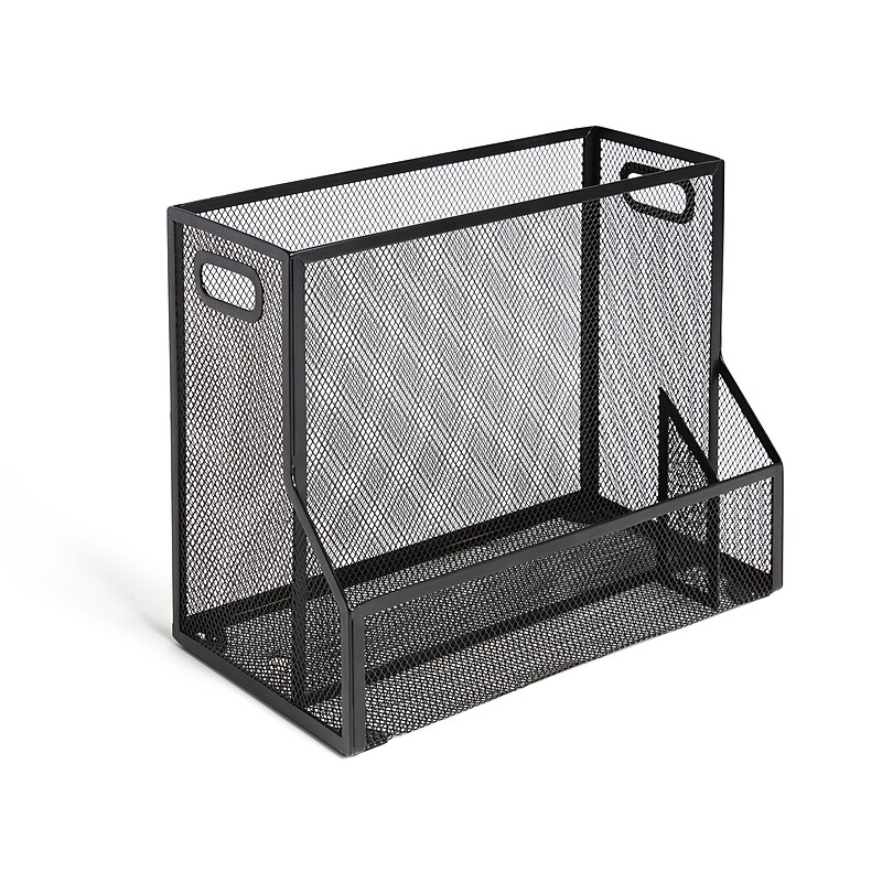TRU RED Desk File Holder, Mesh, Black (TR57591-US) image 1